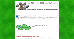 Desktop Screenshot of animalwelfaresociety.net